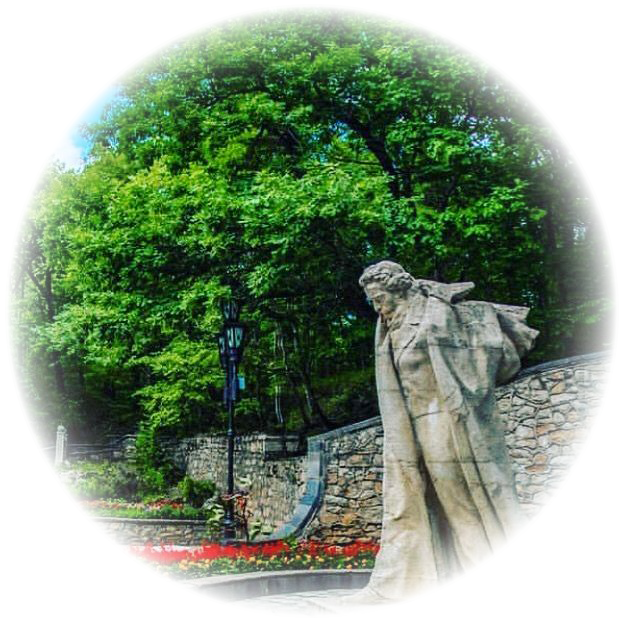 Скульптура Александра Сергеевича, г. Железноводск
