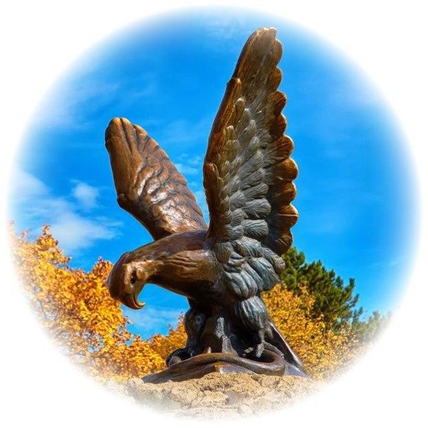 Скульптура орла, г.Пятигорск