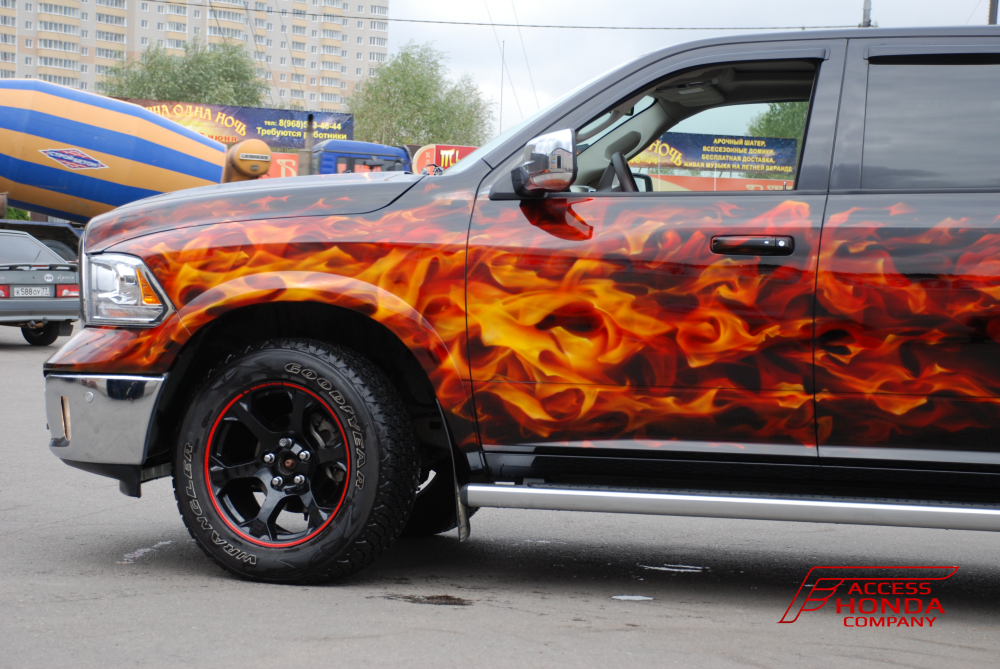 Dodge Ram камуфляж